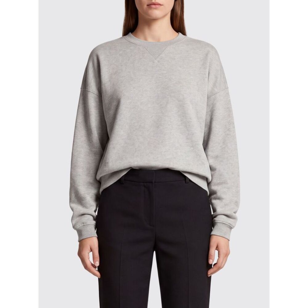 Golden Goose Cotton Crewneck Sweatshirt With Dropped Shoulders And Elastic Hem